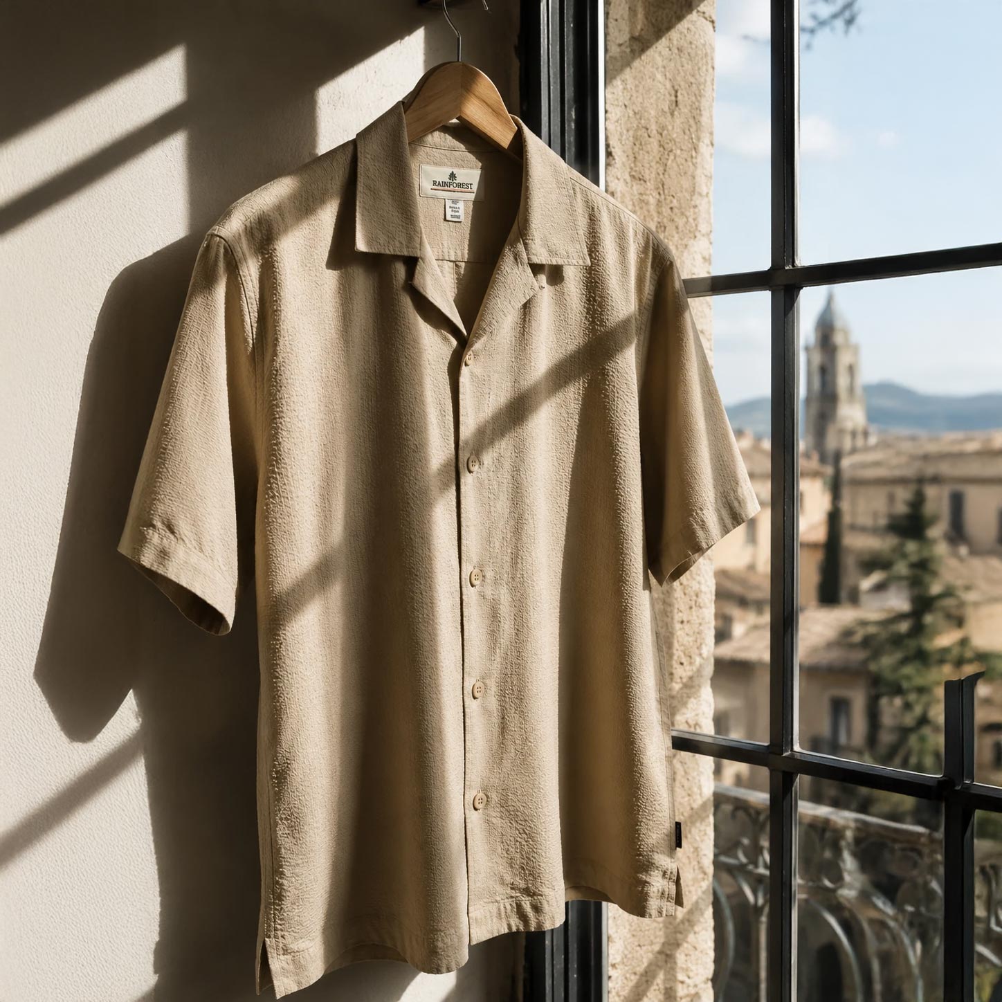 camp shirt SS ADVENTURE INCENSE / S Farbe:Tarmac Radsport extrem: 1000 Kilometer Military & Tactical Gear Fabric weight