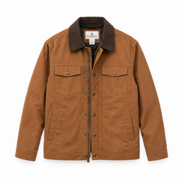 Micro Oxford Trucker Jacket (UNFILLED )