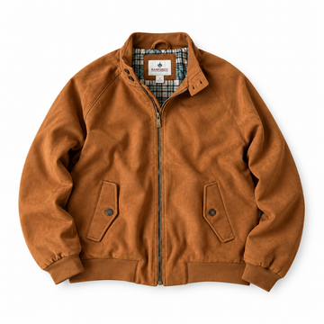 Micro Suede Baracuta Jacket (Filled)