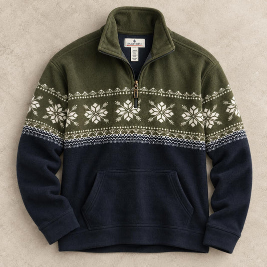 Mountaineer Fair Isle Fleece Quarter-Zip