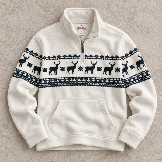Mountaineer Fair Isle Fleece Quarter-Zip