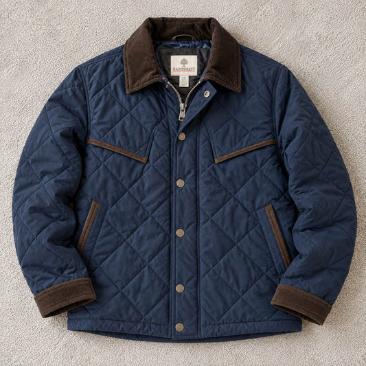 Diamond Quilted Harbor Coat