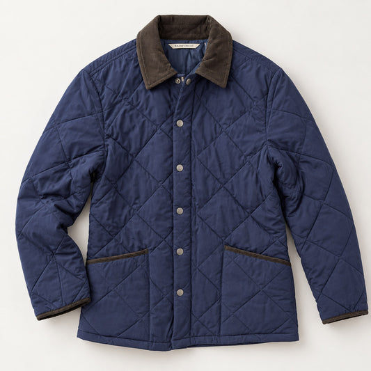 Diamond Quilted Harbor Coat