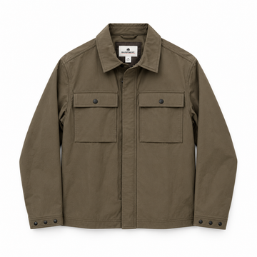 Crinkle Shirt Jacket