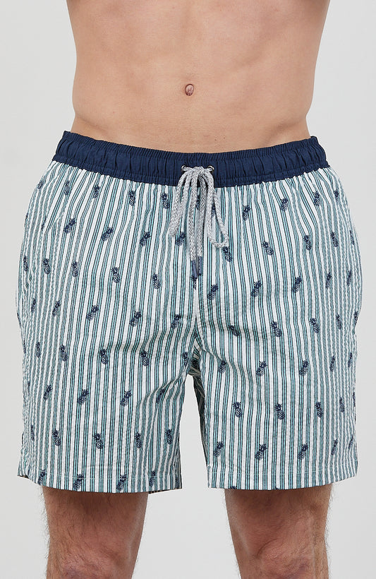PINEAPPLE STRIPE SEERSUCKER TRUNK