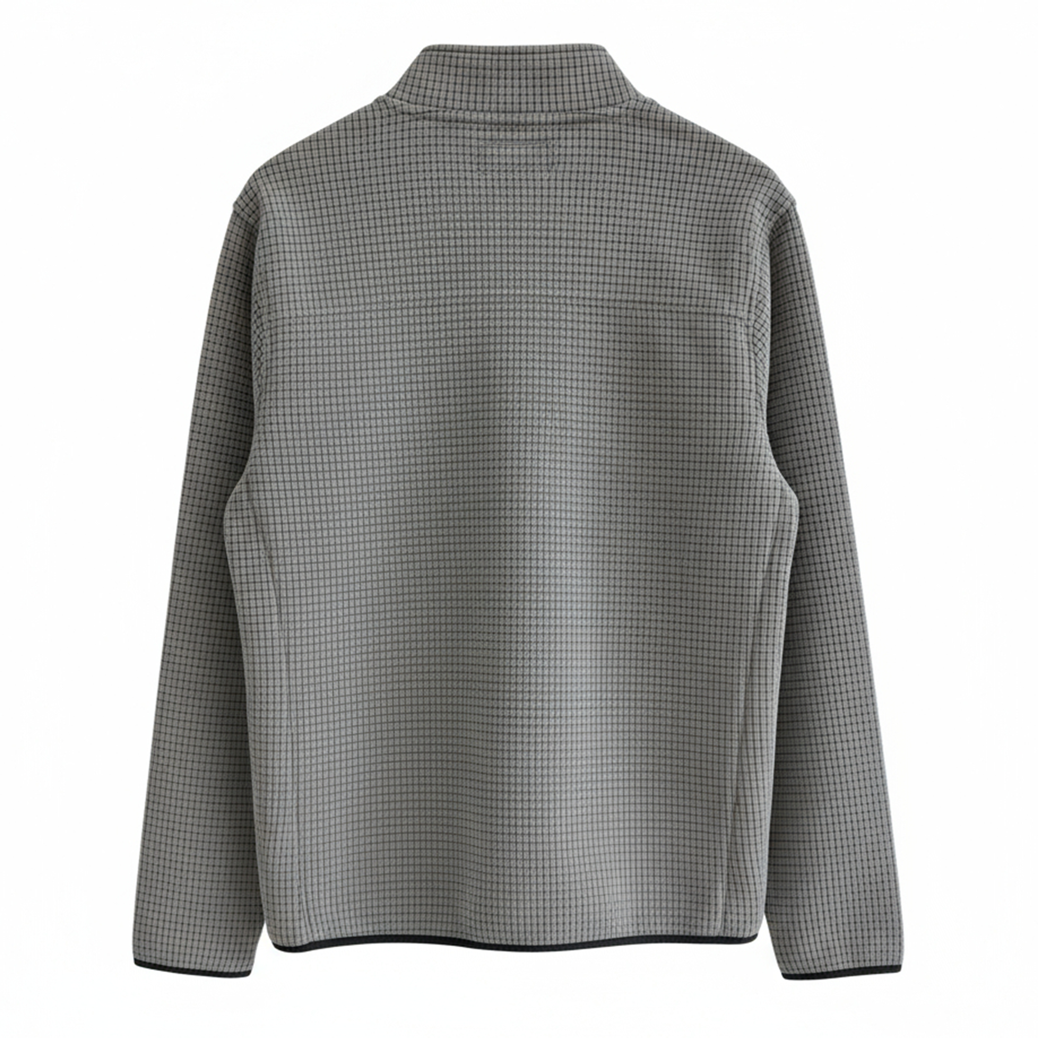 BOX GRID BONDED FLEECE 1/4 ZIP