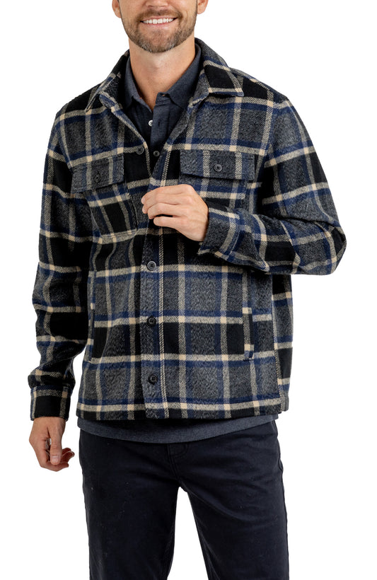 TRAILMASTER HVY WGHT BRUSHED COTTON BLEND L/S SHIRT