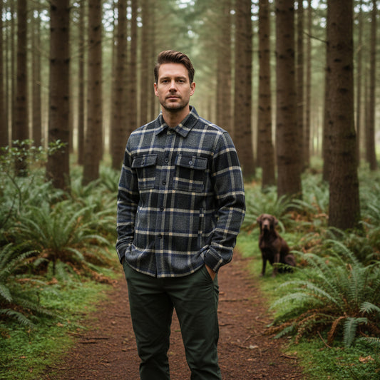 TRAILMASTER BRUSHED HEAVY WEIGHT SHIRT