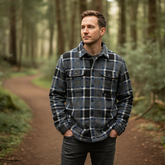 EDGEWOOD BONDED SHIRT JACKET