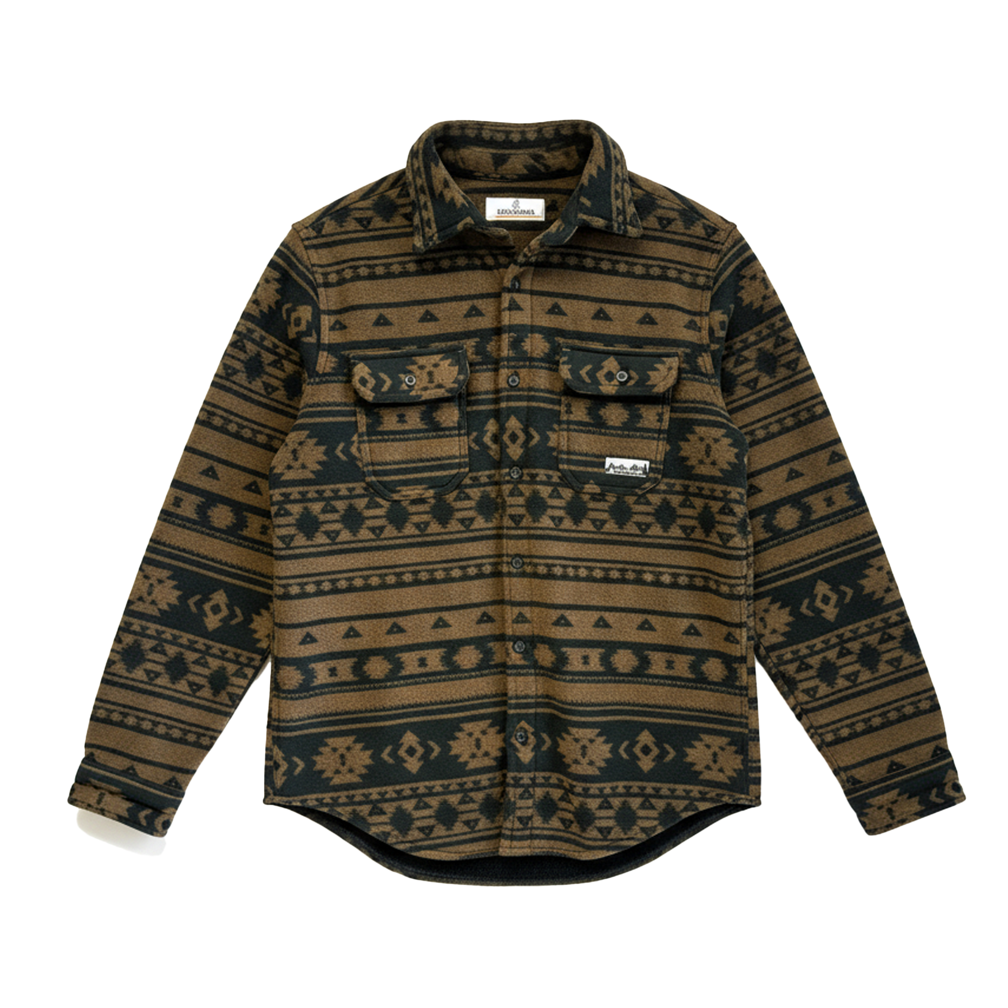 EDGEWOOD FLEECE BONDED AZTEC SHIRT