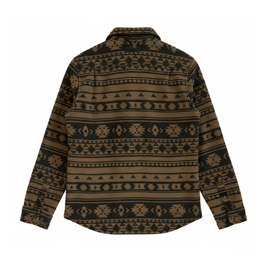EDGEWOOD FLEECE BONDED AZTEC SHIRT