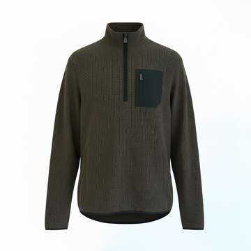 VAULT CHEVRON QUARTER ZIP