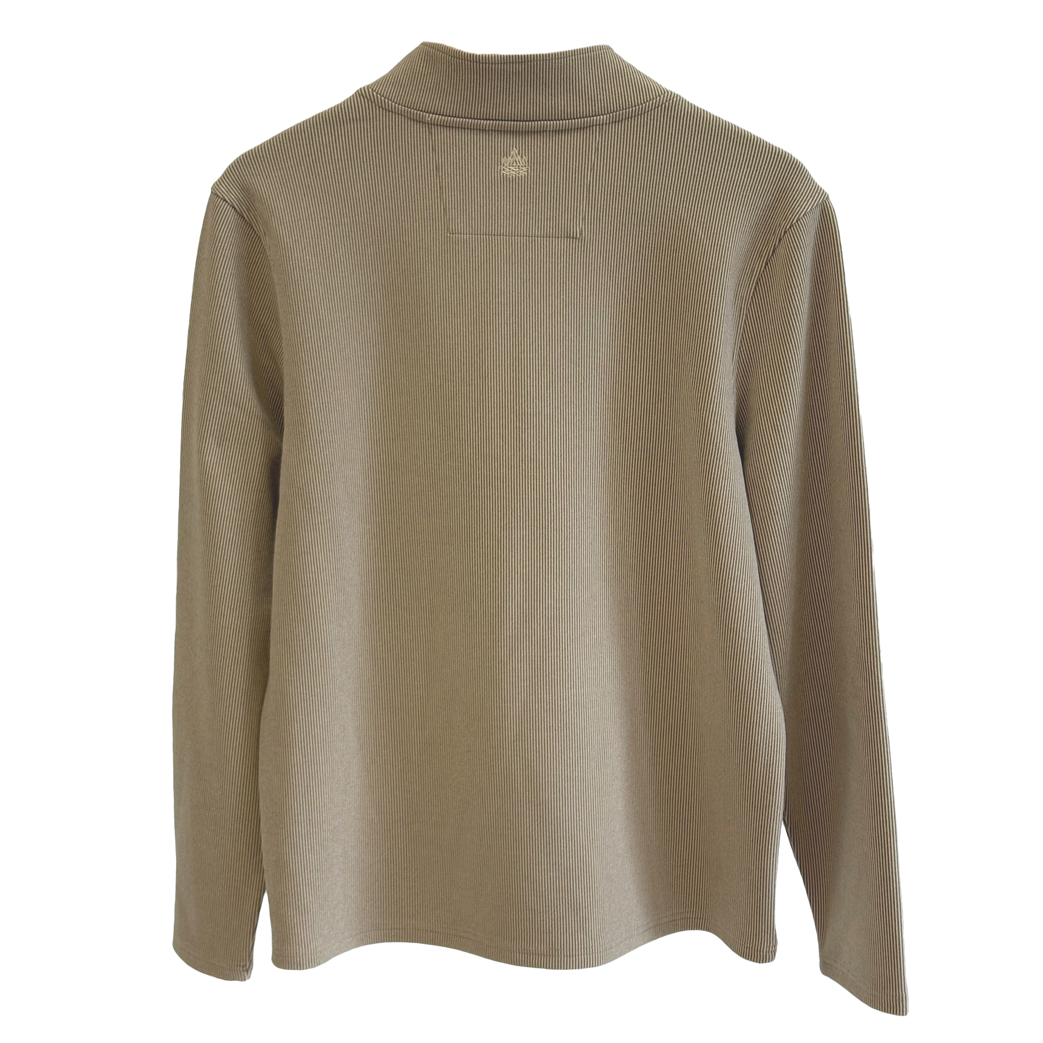 LONG SLEEVE STRIPE QUARTER ZIP