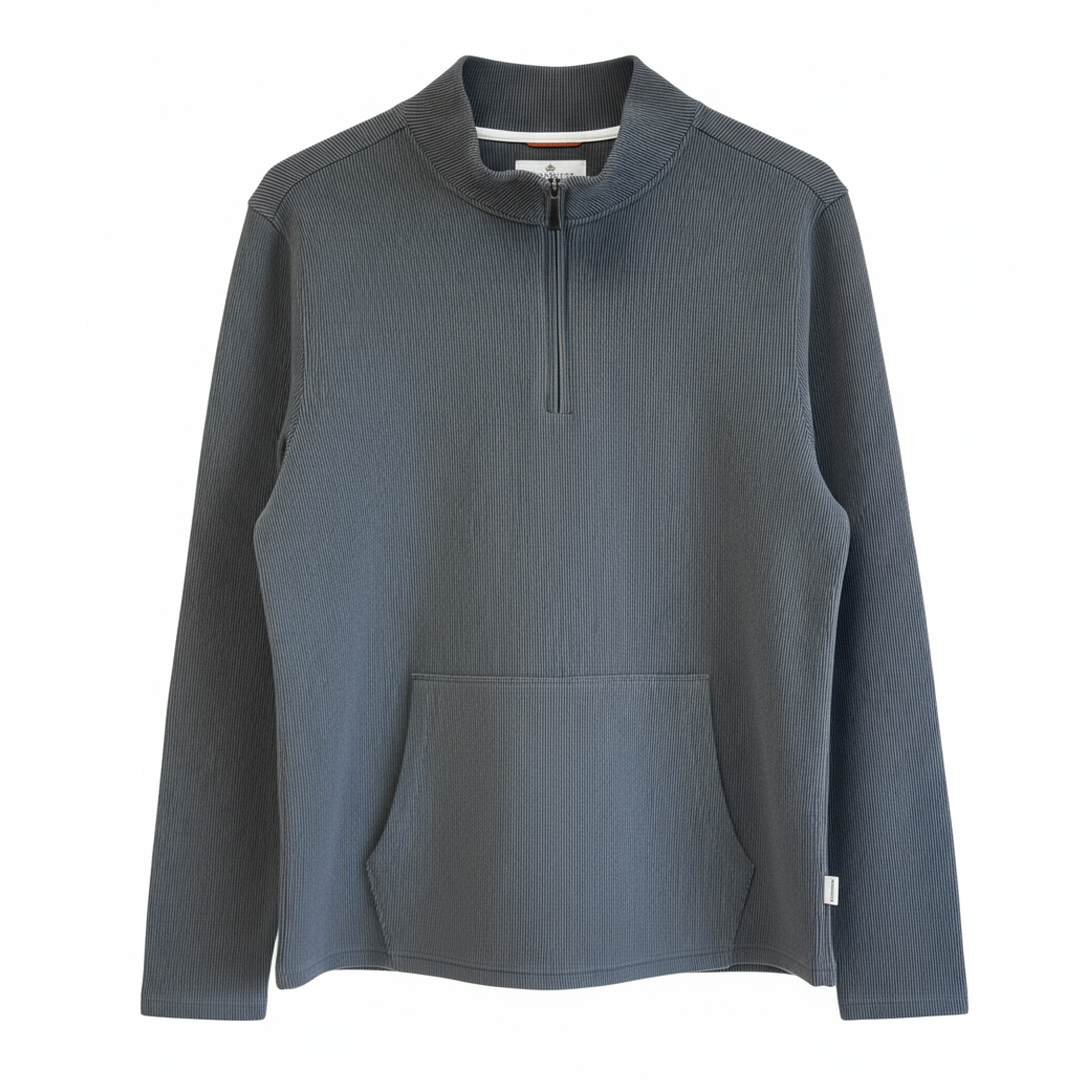LONG SLEEVE STRIPE QUARTER ZIP