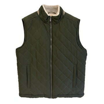 MICRO OXFORD with SHERPA LINED VEST