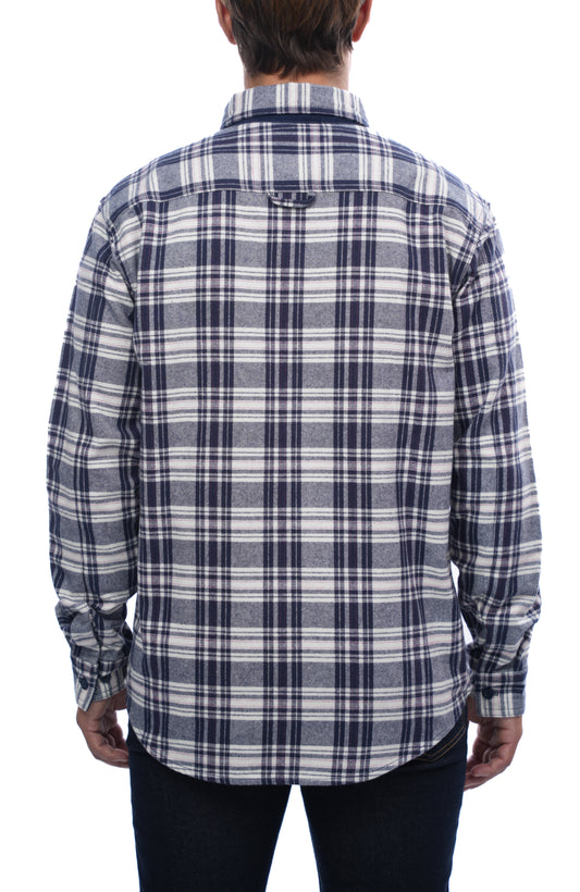 THE CAMPFIRE HEAVYWEIGHT BRUSHED FLANNEL SHIRT