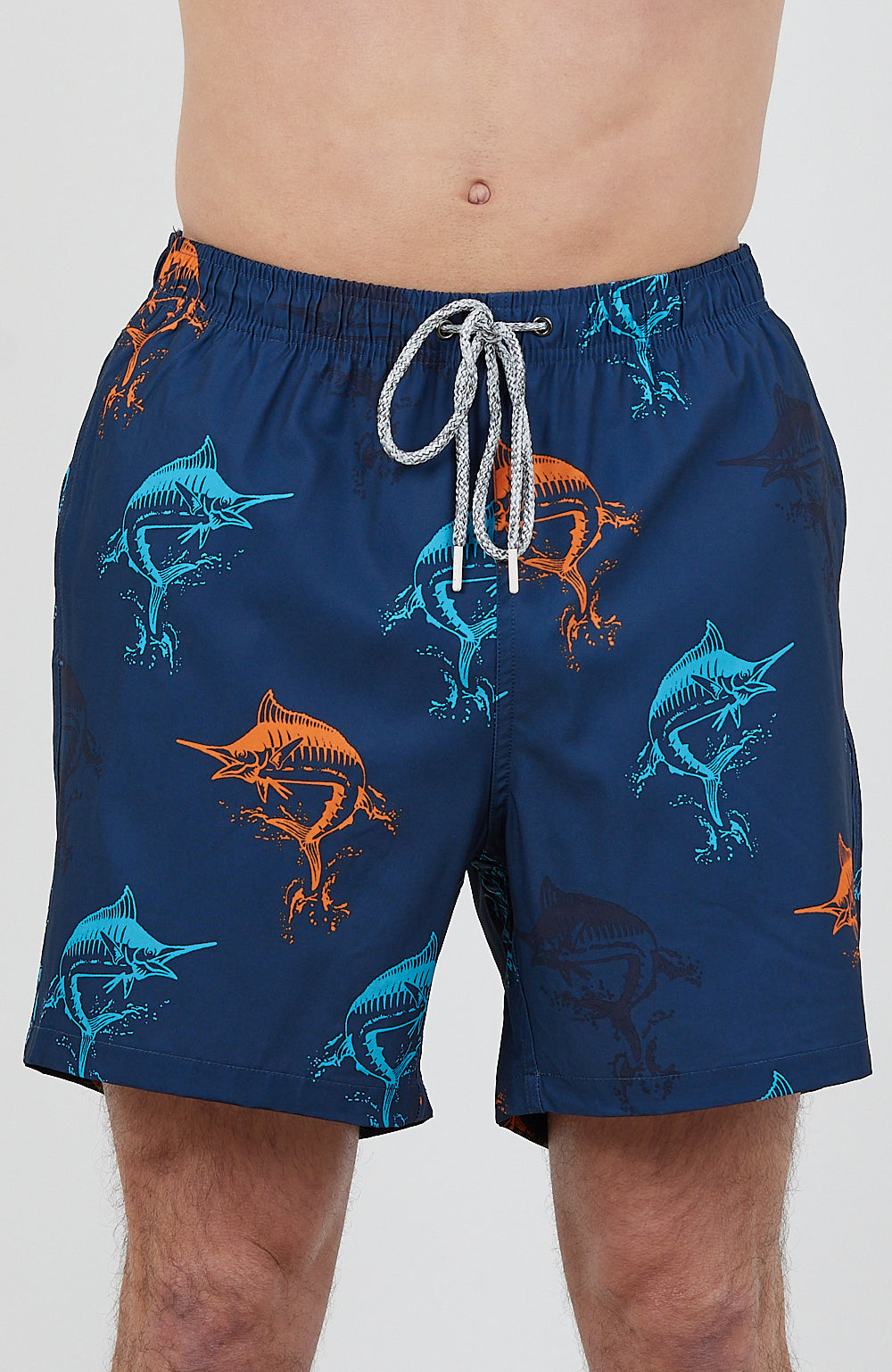 Rainforest swim trunks top