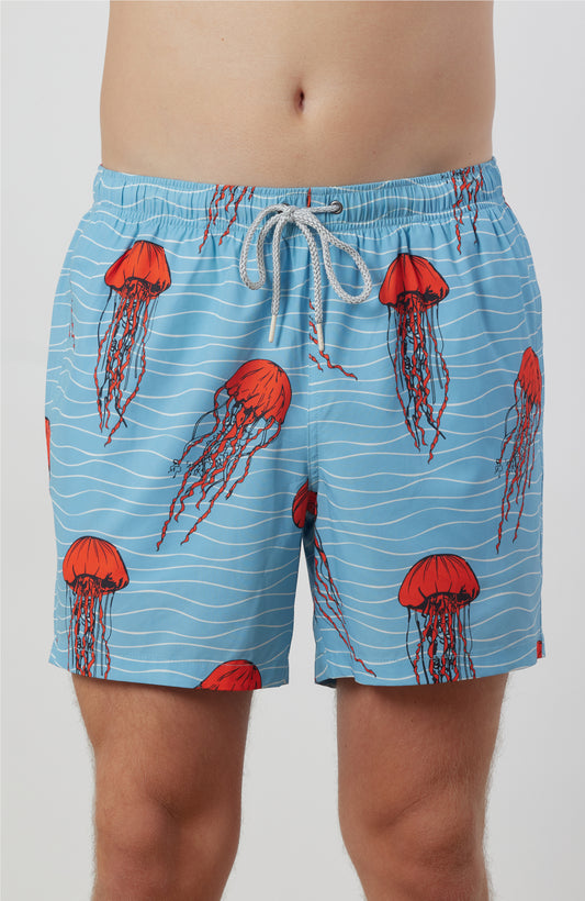 SO JELLY PRINT SWIM TRUNK
