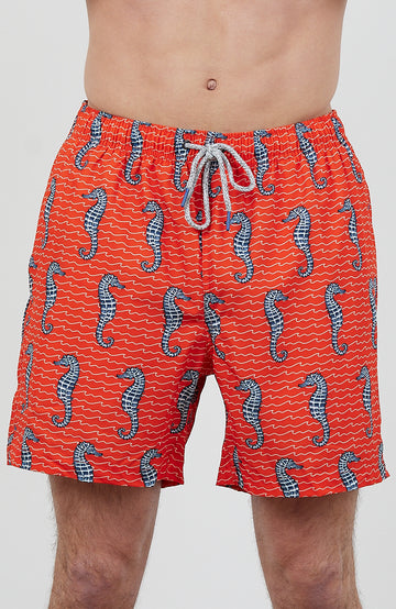 Curled Tails Swim Trunk