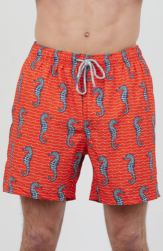 Curled Tails Swim Trunk