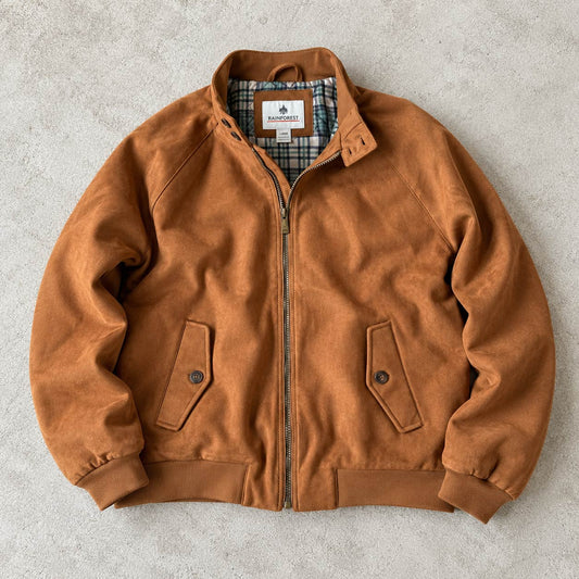 Micro Suede Baracuta Jacket
