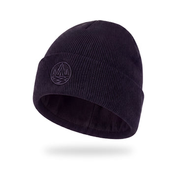 MENS BEANIE HAT W/EMB LOGO