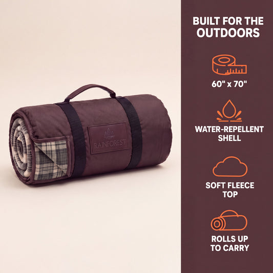 Outdoor Roll-Up Blanket