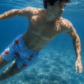 SO JELLY PRINT SWIM TRUNK