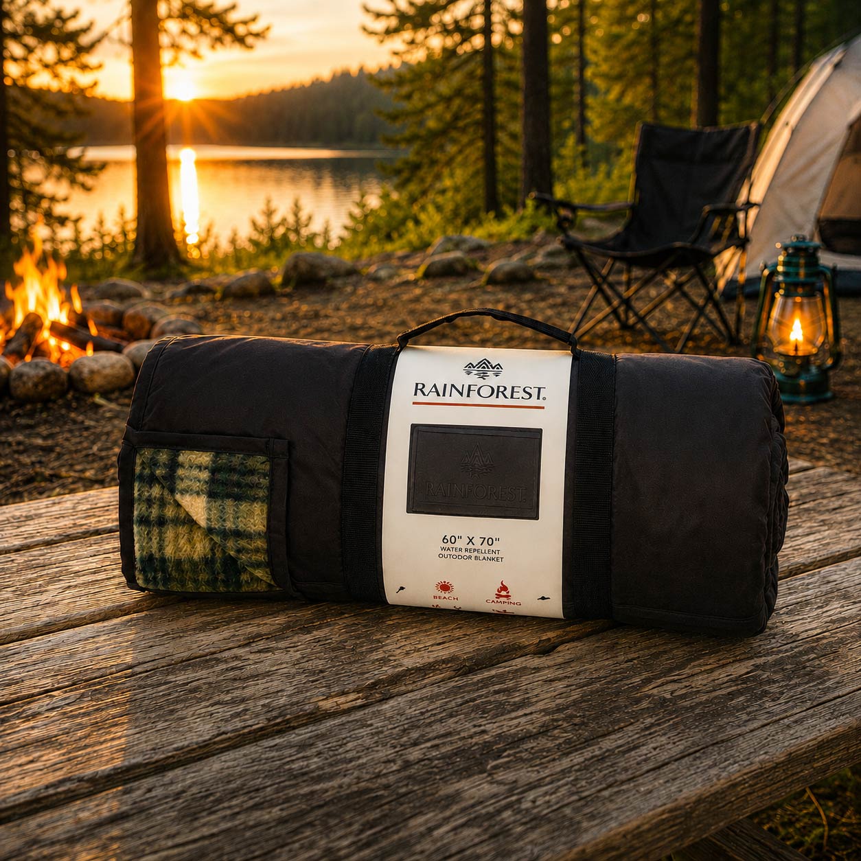 Outdoor Blankets & Stadium Seat Blankets | Rainforest