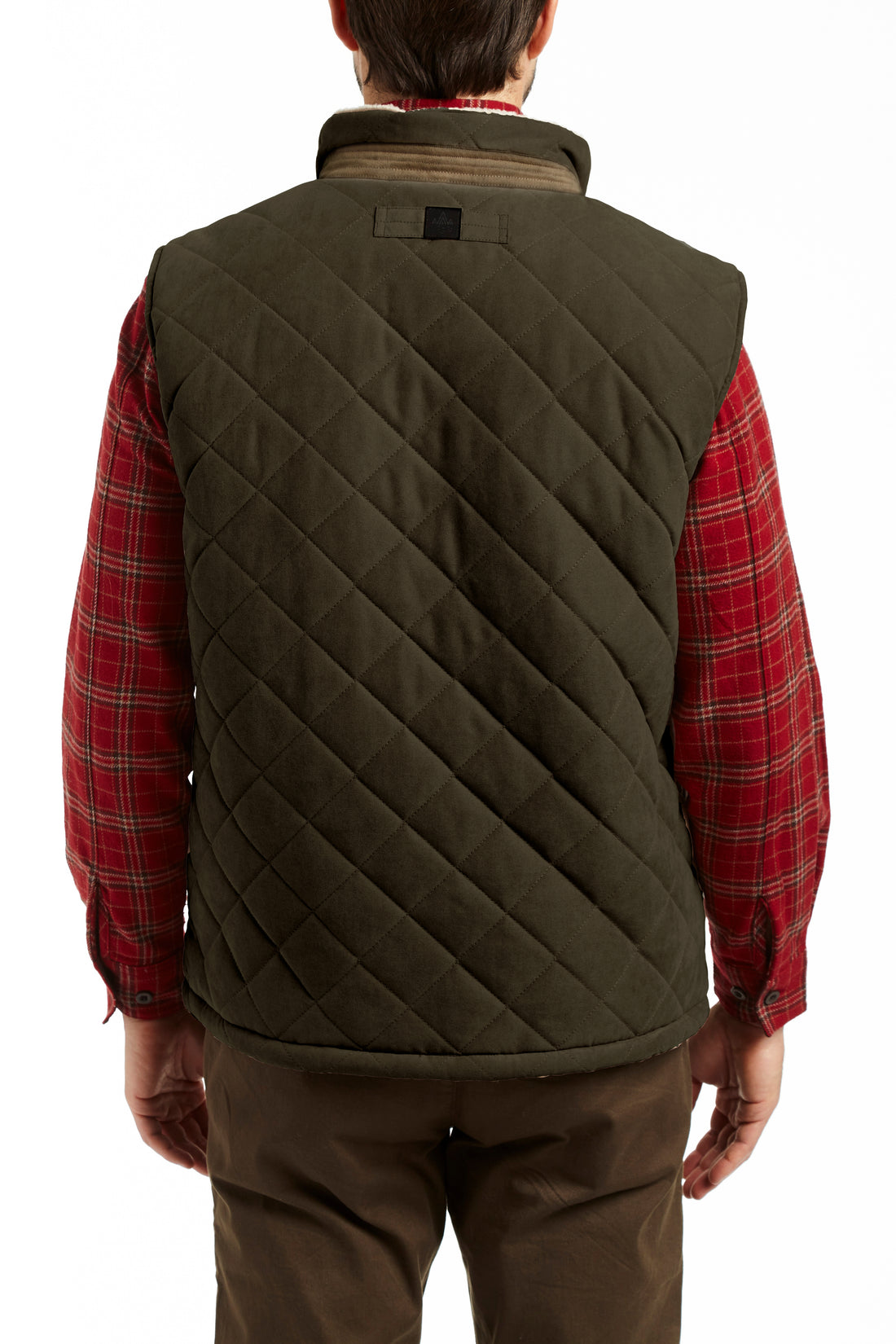 MICRO OXFORD with SHERPA LINED VEST