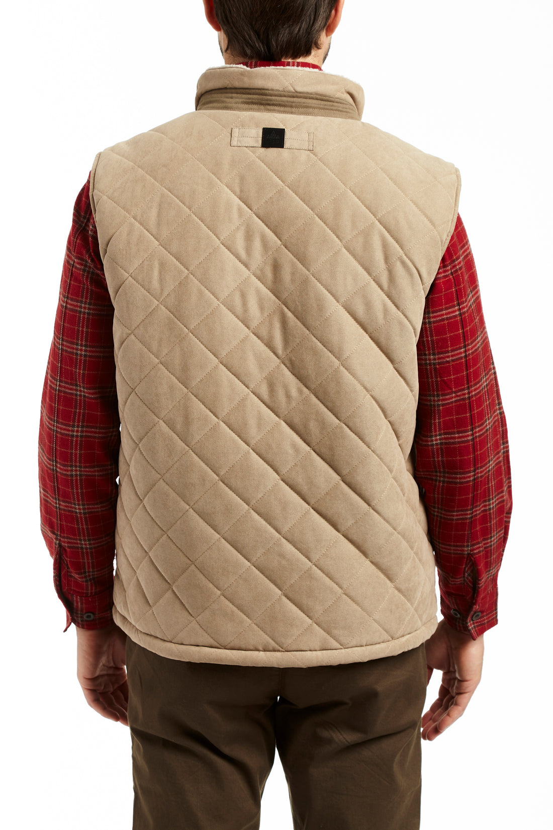 MICRO OXFORD with SHERPA LINED VEST