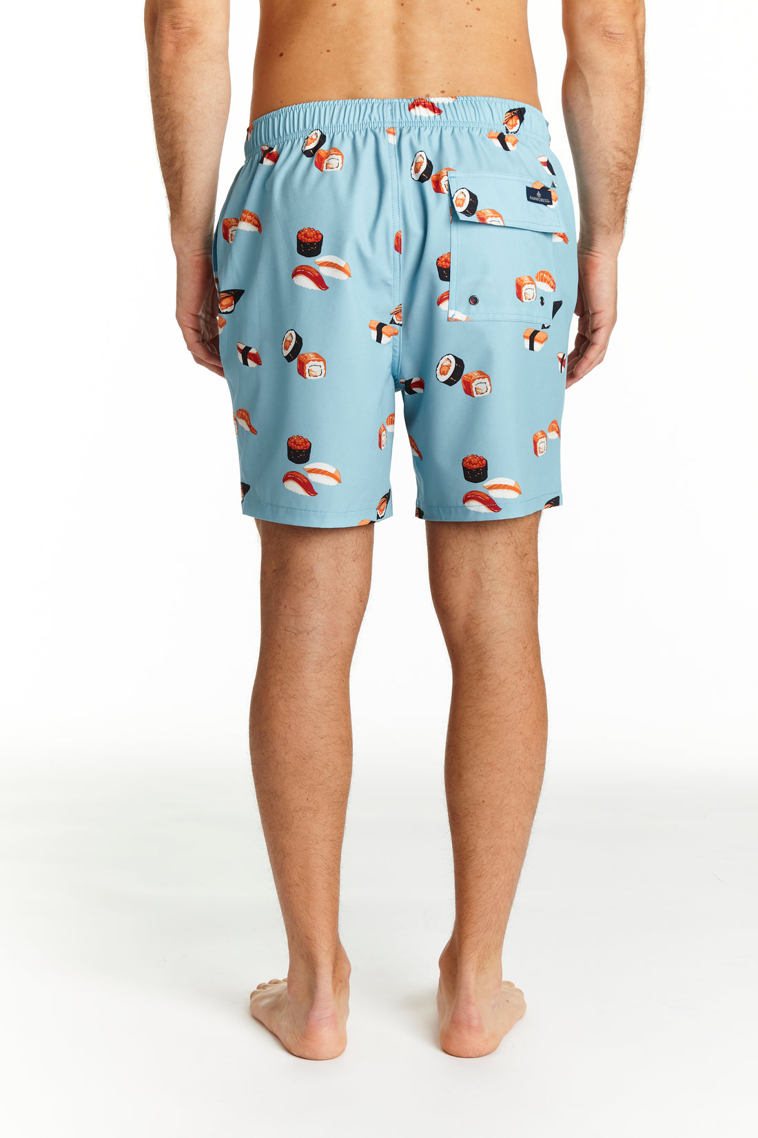 ROCK AND ROLL PRINT SWIM TRUNK